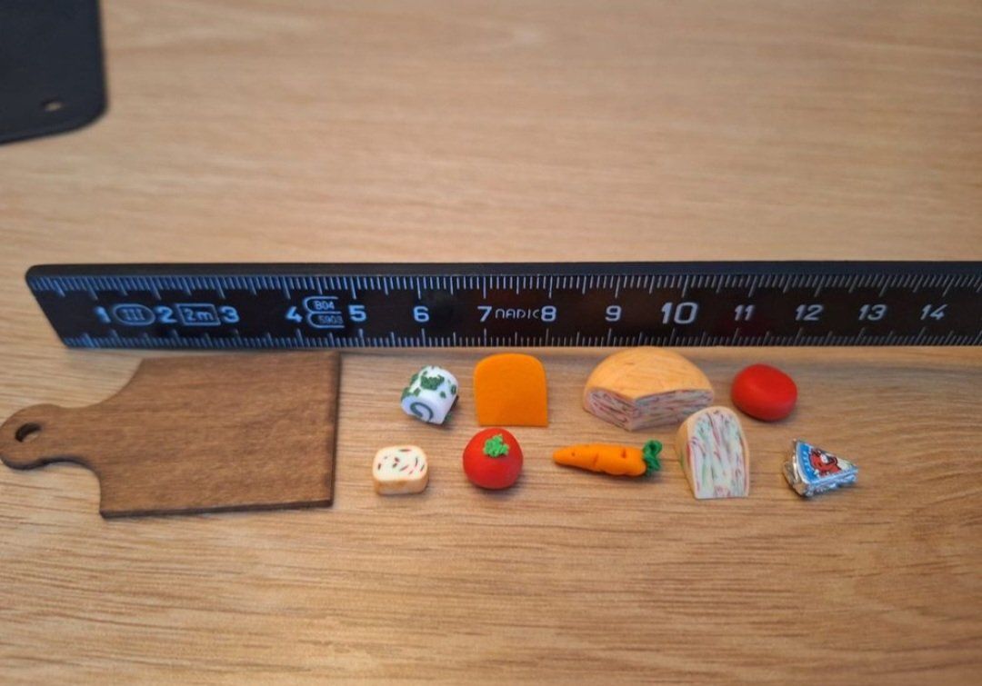 Case e mobili per bambole: Puppenhaus Käsetablett – Nuovo (secondo la descrizione) da Zürich venduto da HandmadeTinyFood 1