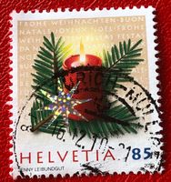 Nr.1373  Kerze 2010 mit Stempel  