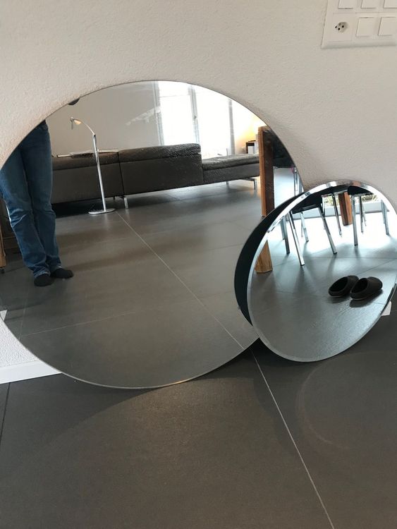 Runde Spiegel Set