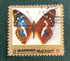Briefmarken aus Adschman - Manama GESTEMPELT