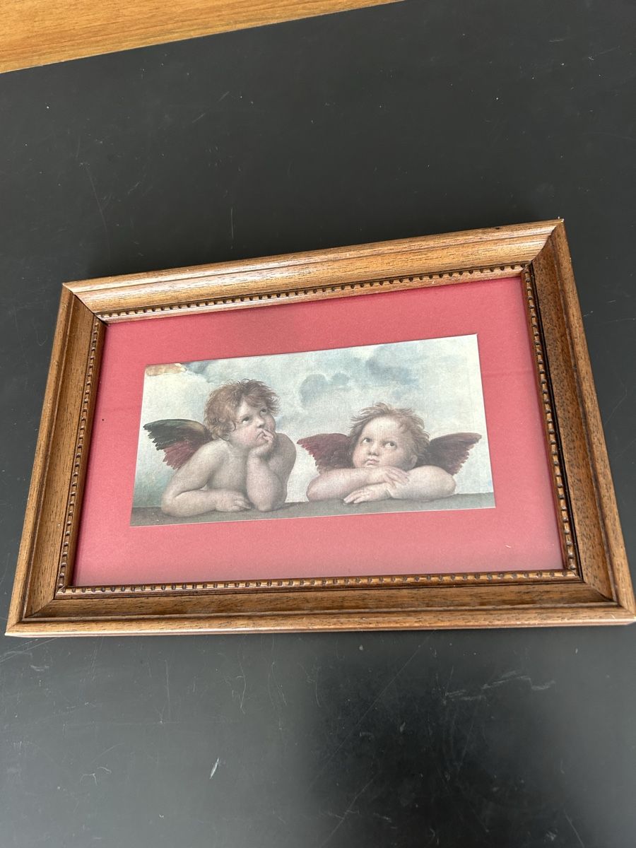 Foto & Immagini: Ausschnitt Raffaels Engel: Sixtinische Madonna – Usato da Zumikon venduto da tuna007