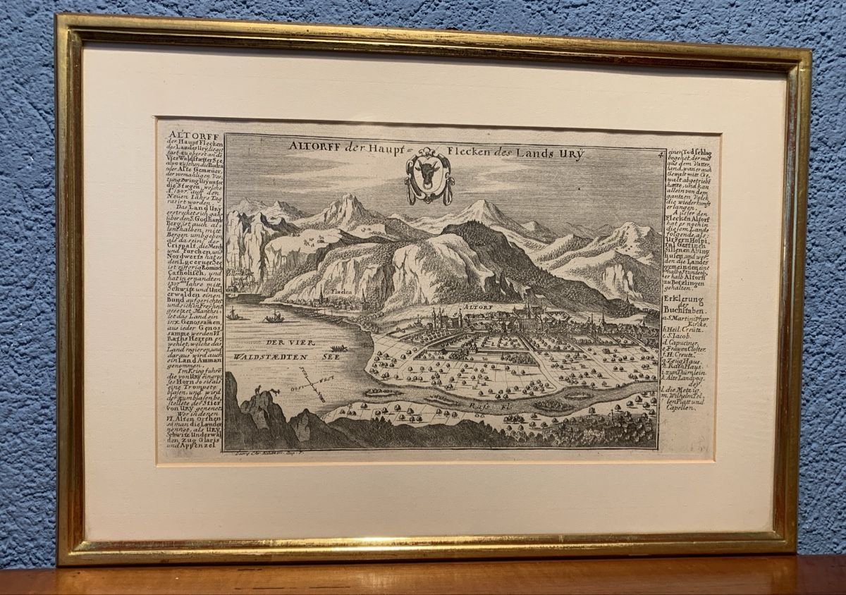 Incisioni: Gravure de ALTDORF (Uri) – Usato da Veytaux venduto da Latourelle
