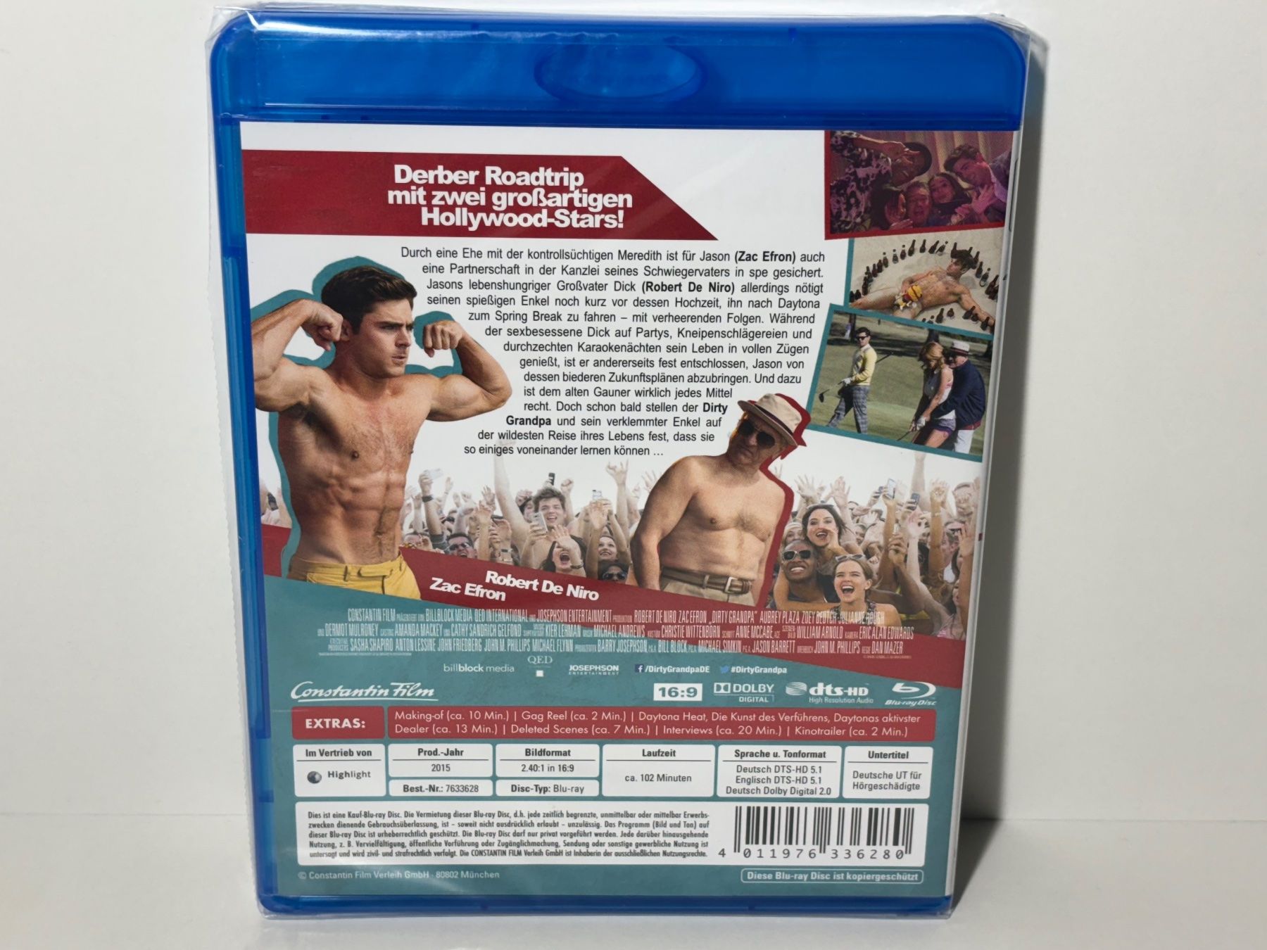Tutti i DVDs: Dirty Grandpa Blu Ray OVP – Nuovo e nell'imballaggio originale da Wilderswil venduto da Sstriker 1