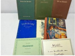 Ernst Balzli Sammlung 8 antike Bücher