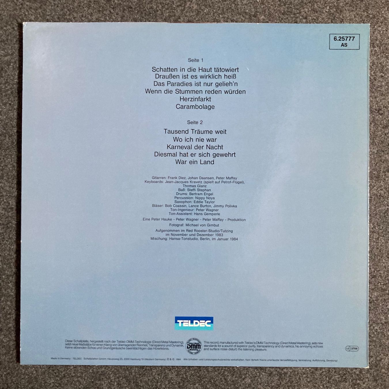 Vinyles: Peter Maffay "Carambolage" - LP – D'occasion à dachsen par oheio 1