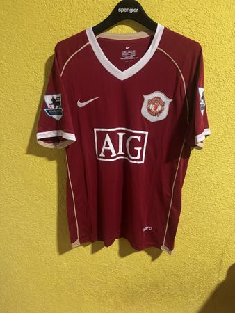 Rio Ferdinand Man Utd 2007 PL Retro Trikot