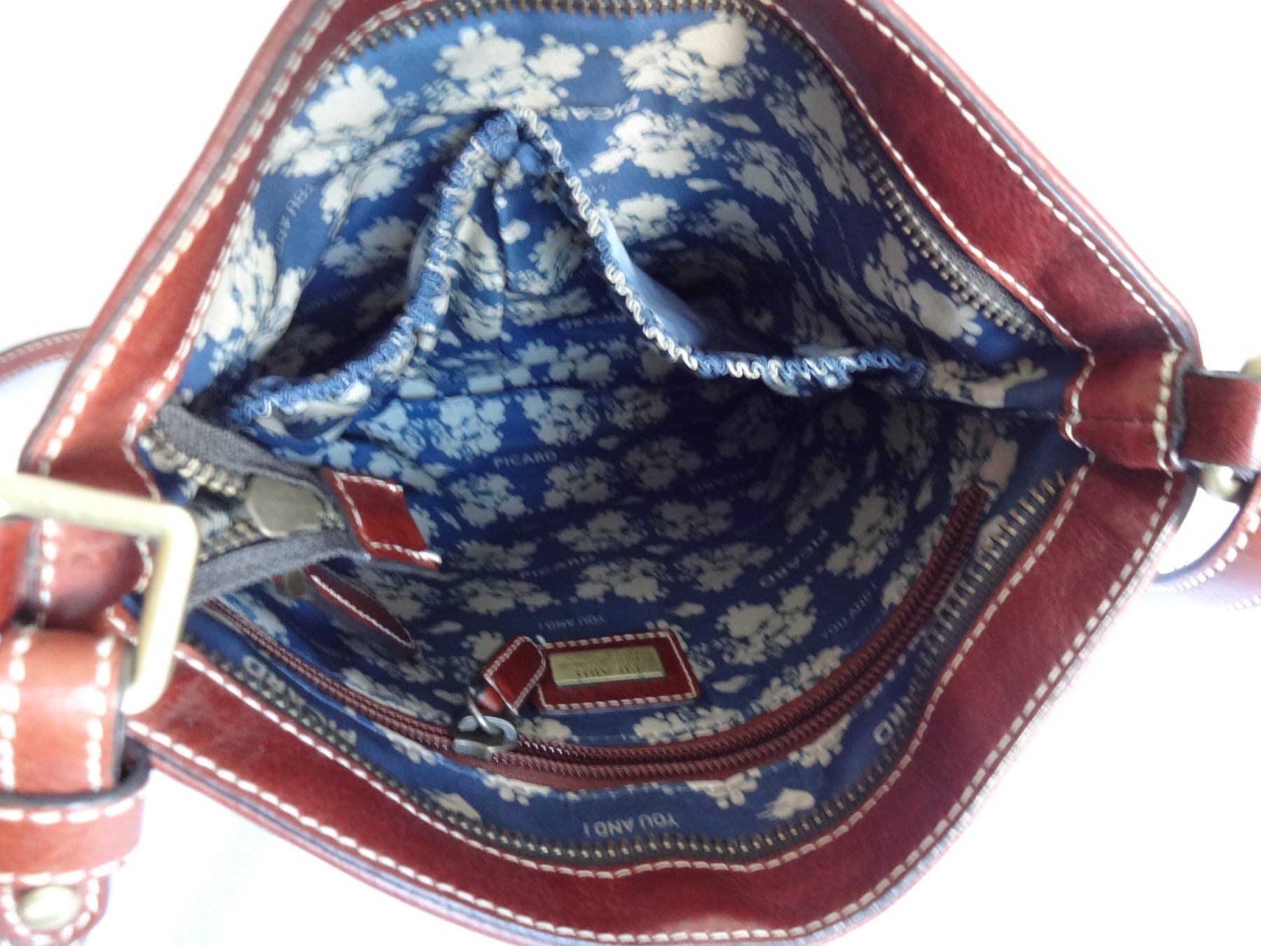 Picard Taschen für Damen: Orig.***PICARD** Leder Umhängetasche – Gebraucht aus Frauenfeld von Riaa 5