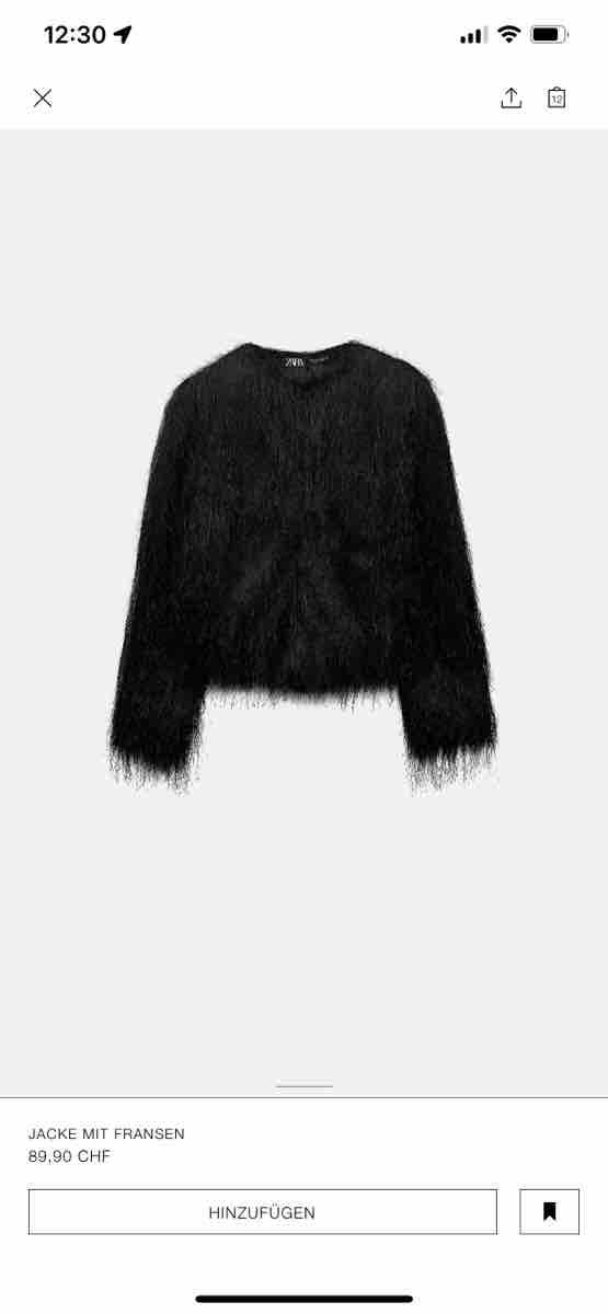 Vestes: Zara Jacke mit Fransen – Neuf (Voir description) à Zürich par Bianca111_ 2