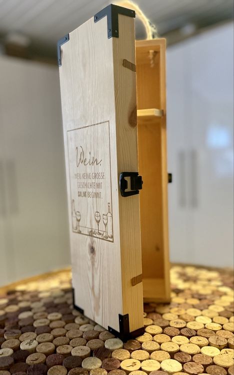 Autres: Weinkiste aus Holz für 75cl Flaschen – Neuf (Voir description) à Sutz par mtechcab