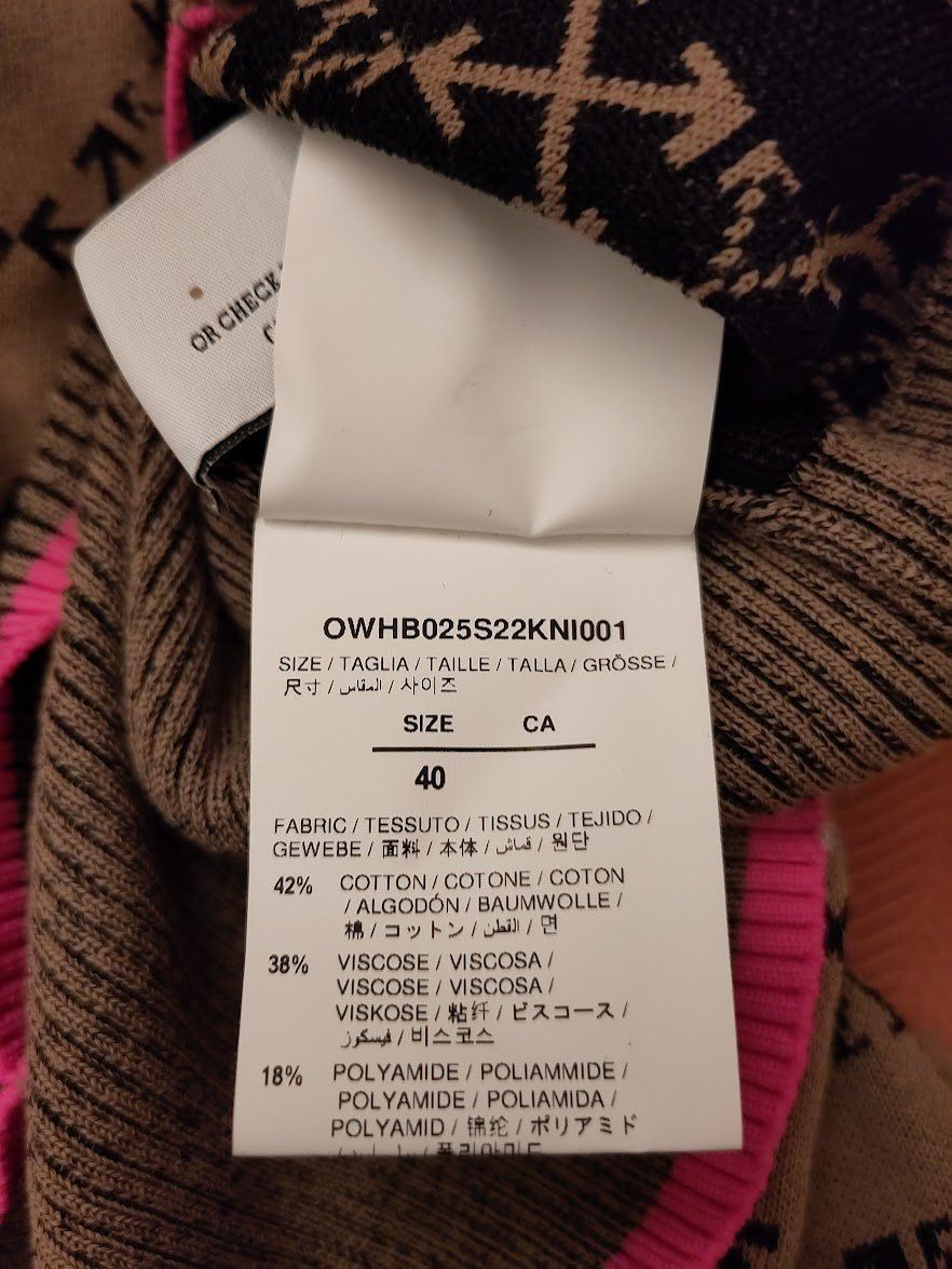 Off-White Giacche: Kurzes Strickjäckchen von Off-White, Gr. 36 – Usato da Lugano venduto da kat_lm5b 6