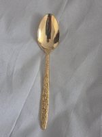 Exklusiver vergoldeter Kaffeelöffel / Teelöffel Vintage