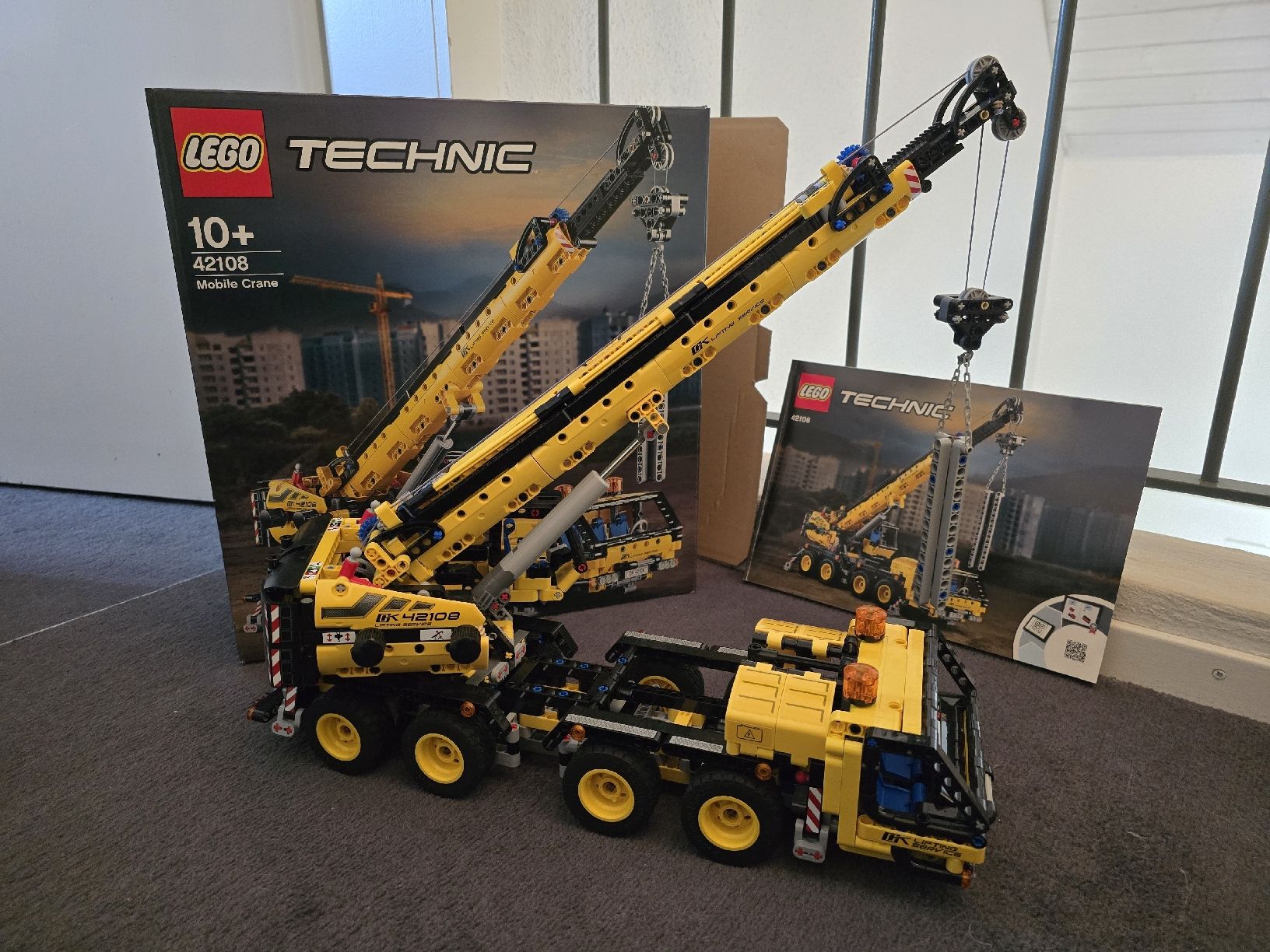 Lego Spielzeuge: Lego Technic, mobiler Kran, 42108 – Gebraucht aus Müllheim-Dorf von 207mo