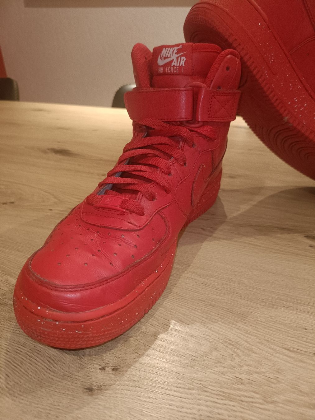 Nike Scarpe da uomo: Nike Air Force 1 High / Rot / Gr. 42.5 – Usato da Einsiedeln venduto da Real_11 3