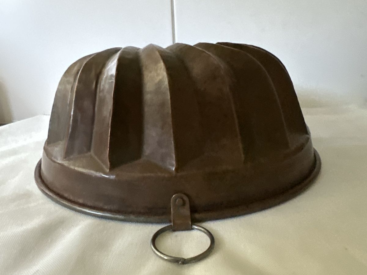 Teglie da forno: Backform aus Kupfer mit Ring ca.26 cm Durchmesser – Usato da Zürich venduto da Chaeffeler 3