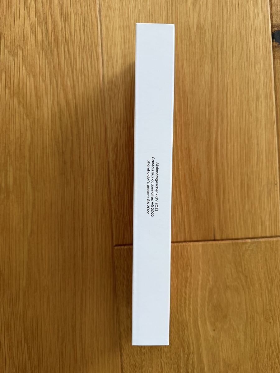 Swatch Orologi: Swatch Aktionärsuhr 2022 – Nuovo e nell'imballaggio originale da Evilard venduto da KNM95 2