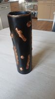 Rarität Zylinderförmige Metallvase