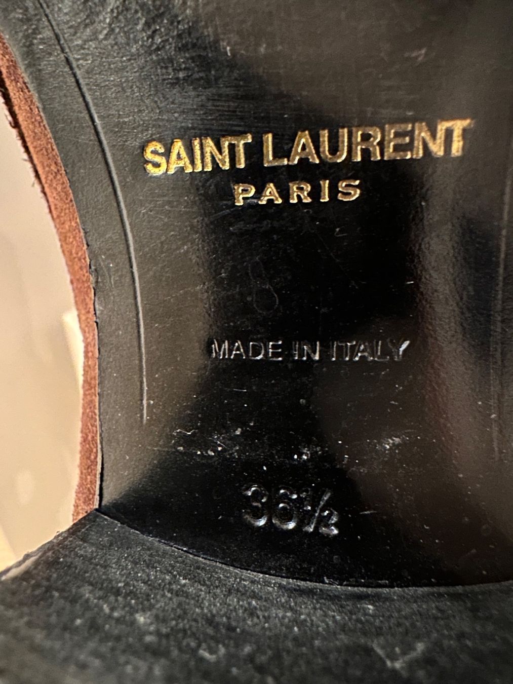 Scarpe da donna: Saint Laurent Blaze ankle boots – Usato da Paradiso venduto da apf_mh9c 5