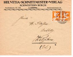 Brief, Helvetia Schnittmuster Verlag Luzern 1932