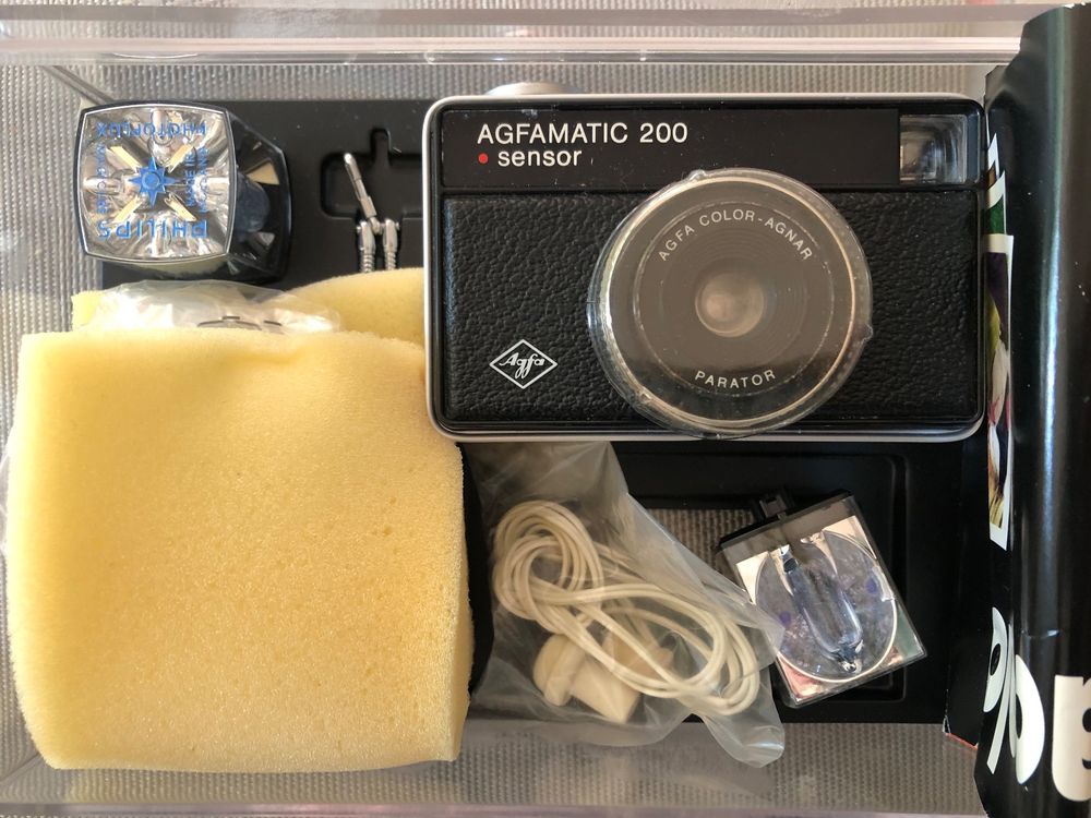Appareil Photo Compact Agfamatic Sensor 300 - Agnar 1:8/44 - Paratronic - Vintage