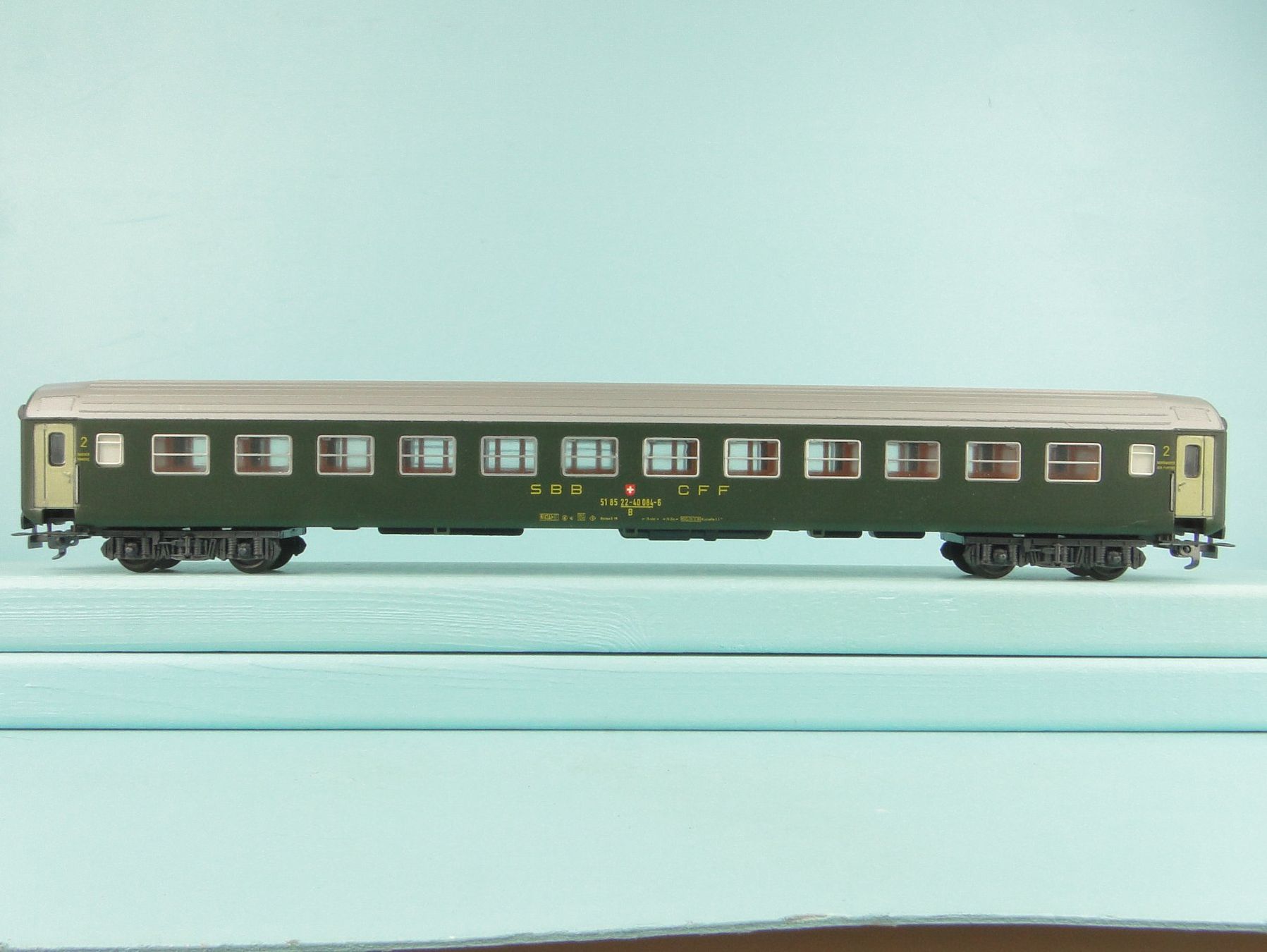Liliput Modellini di ferrovie: Liliput 282 SBB RIC 1 Kl. – Usato da Bülach venduto da cann11 2