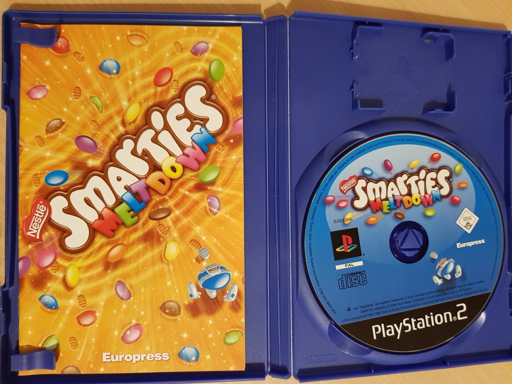Smarties Meltdown Play Station 2 PS2 PAL ESPAÑOL