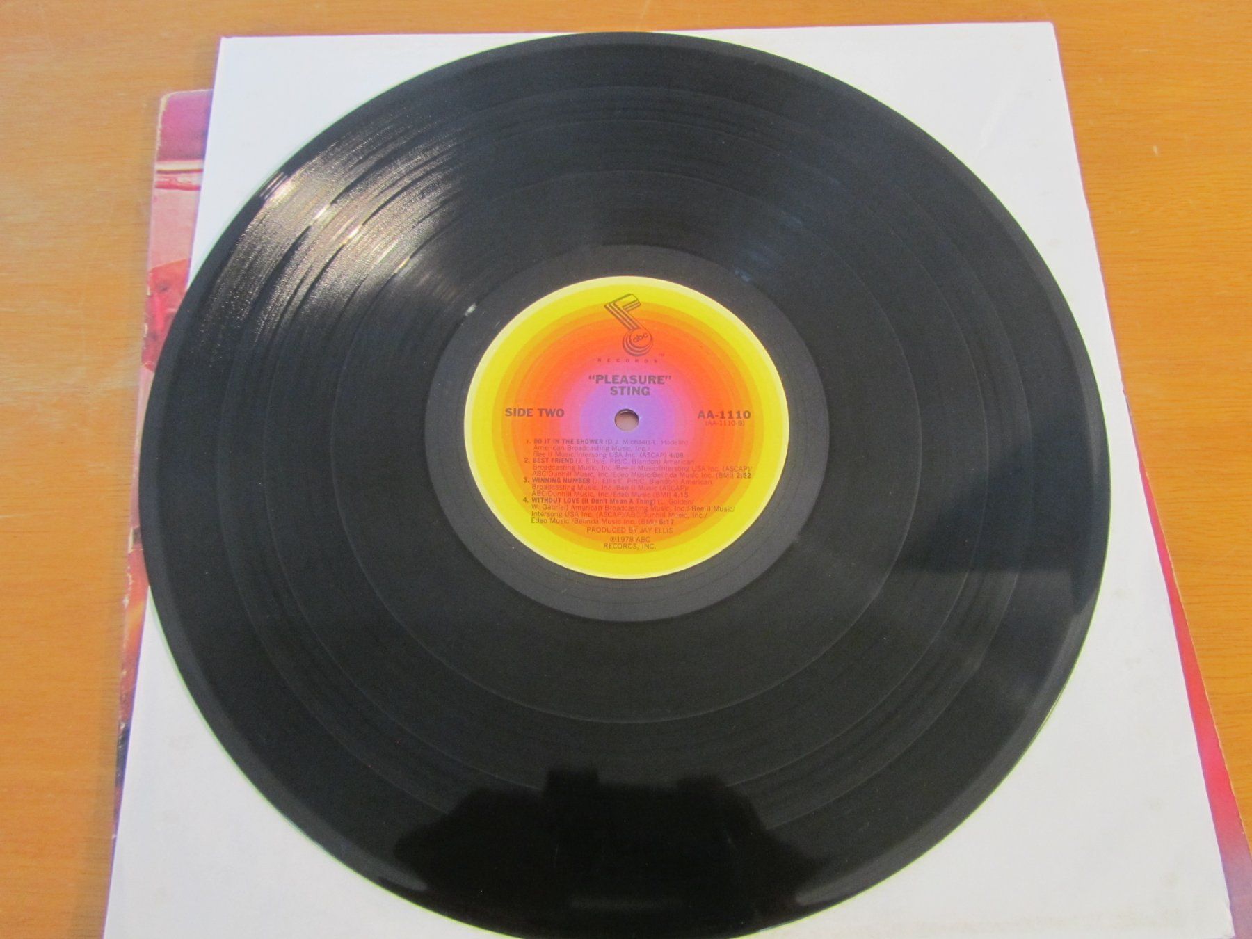 Schallplatten: STING:   Pleasure – Gebraucht aus Seengen von mikelele 4