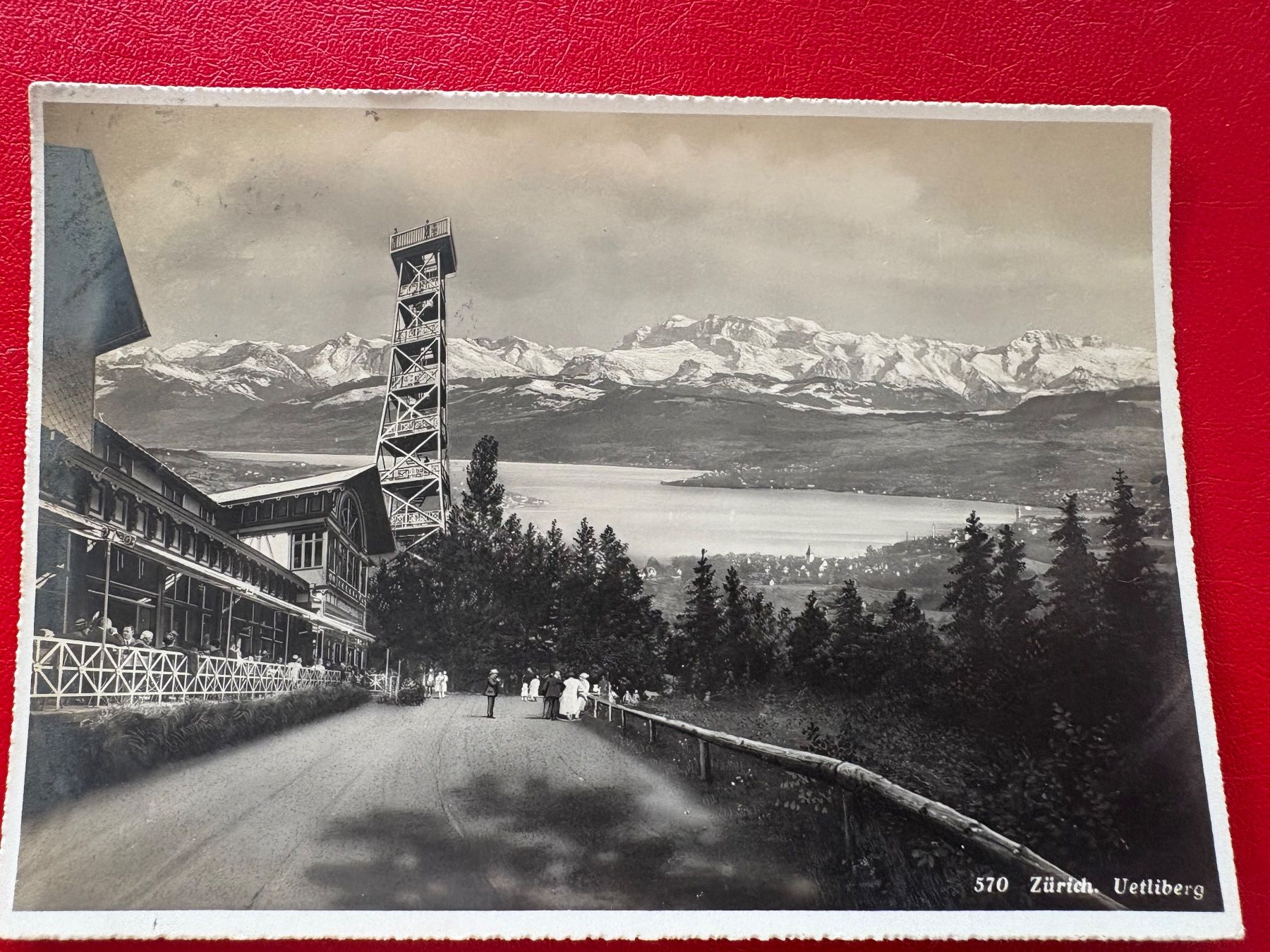 Cartoline postali: 1928 // Zürich Uetliberg – Usato da St-Légier-Chiésaz venduto da Theo006
