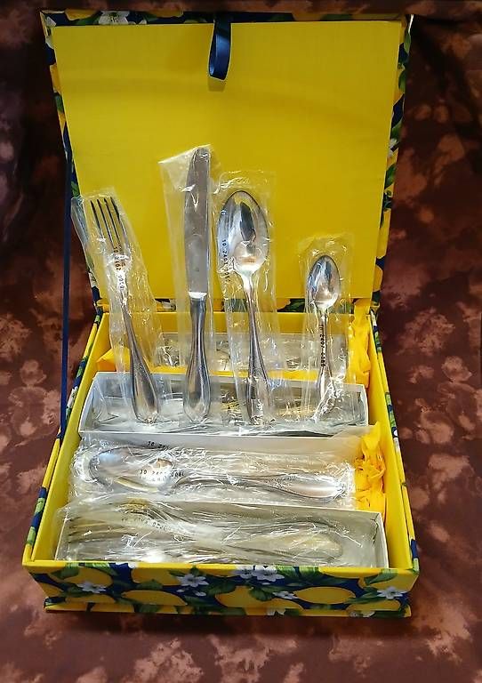 Set di posate: WMF Englische Rose, 90er-Silber – Usato da Süderen venduto da jonathann83 2