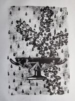 MAX HUNZIKER  ZINKÄTZE (LITHOGRAPHIE) IM DRUCK SIGNIERT