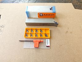 Drehstahl 20mm mit Wendeplatten für Drehbank / CNC