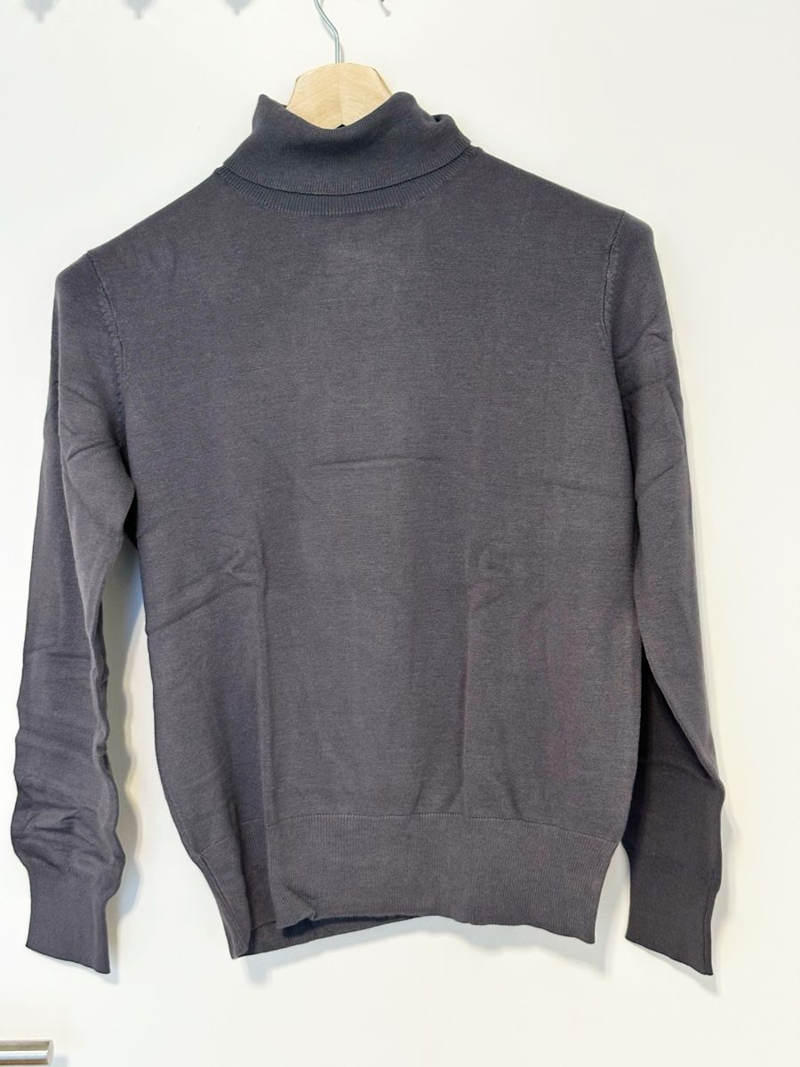 H&M Maglioni & Felpe: Rollkragenpullover, H&M, Blaugrau, Grösse M - neu – Nuovo (secondo la descrizione) da Eglisau venduto da Brewster1
