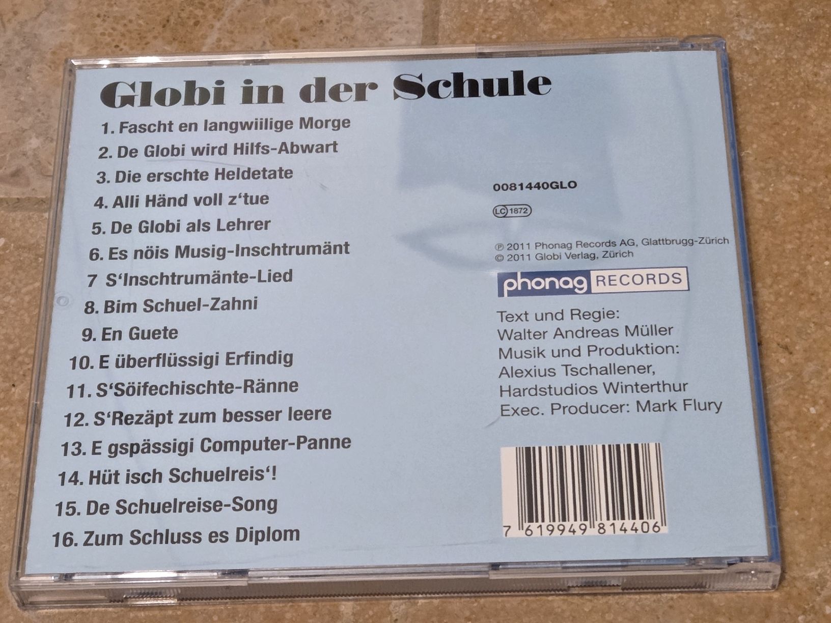 CD: CD-Hörspiel "Globi in der Schule" - Schweizerdeutsch – Nuovo (secondo la descrizione) da Magden venduto da lil_wwh9 1