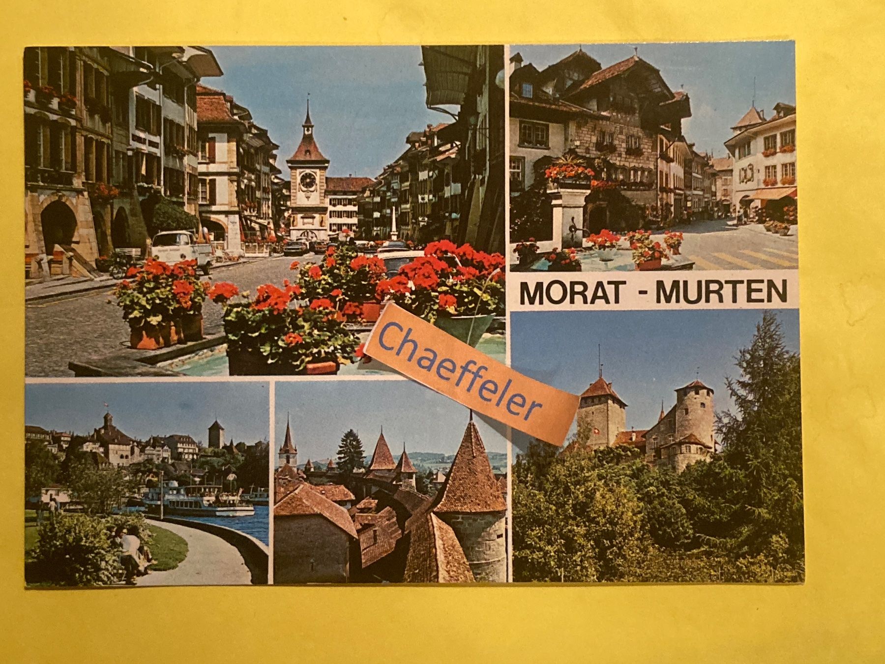 Cartes postales: 1982 Morat - Murten – D'occasion à Zürich par Chaeffeler