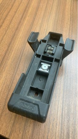 Abus bicycle lock bracket mount black used