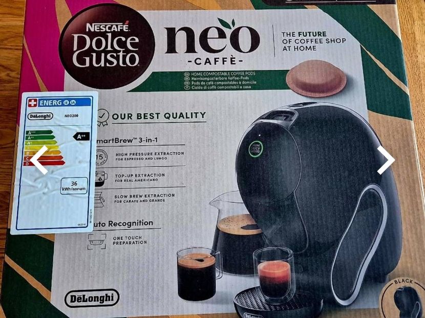 De'Longhi Macchine per caffè & Macchine per espresso: Fabrikneue De Longhi Nescafé NEO – Nuovo e nell'imballaggio originale da Luzern venduto da Elena067
