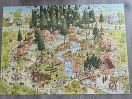 Funky Zoo Black Forest Habitat 1000 Teile 