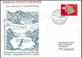 1985_Gletscher-, Sonderflug Interlaken - Jungfraujoch