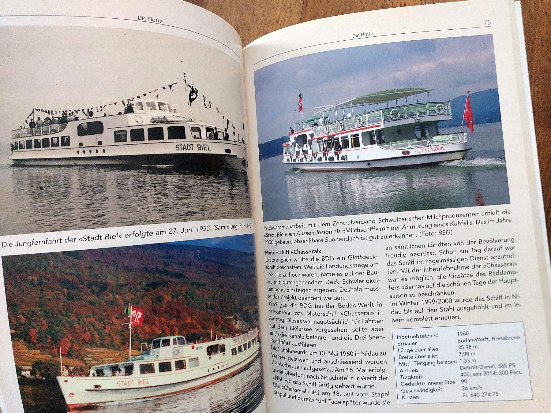 Libri: Bielersee-Schifffahrts-Gesellschaft - Prellbock Verlag – Usato da Schönenwerd venduto da Steidi 5