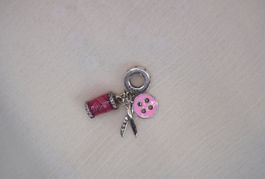 Charm "Handarbeit" zu Pandora 925 Silber