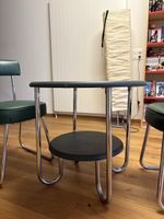 Vintage bauhaus Kaffeetisch + 2 Stühle