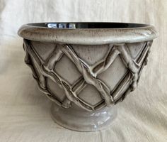 hübscher Cache-pot mit Fuss, MEISTER, Stettbach