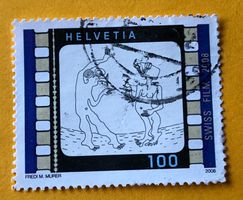 Nr.1289 Swiss Film GESTEMPELT Sondermarken 2008   
