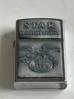 Zippo Feuerzeug Star 21 Century Lighter metallic (S18)