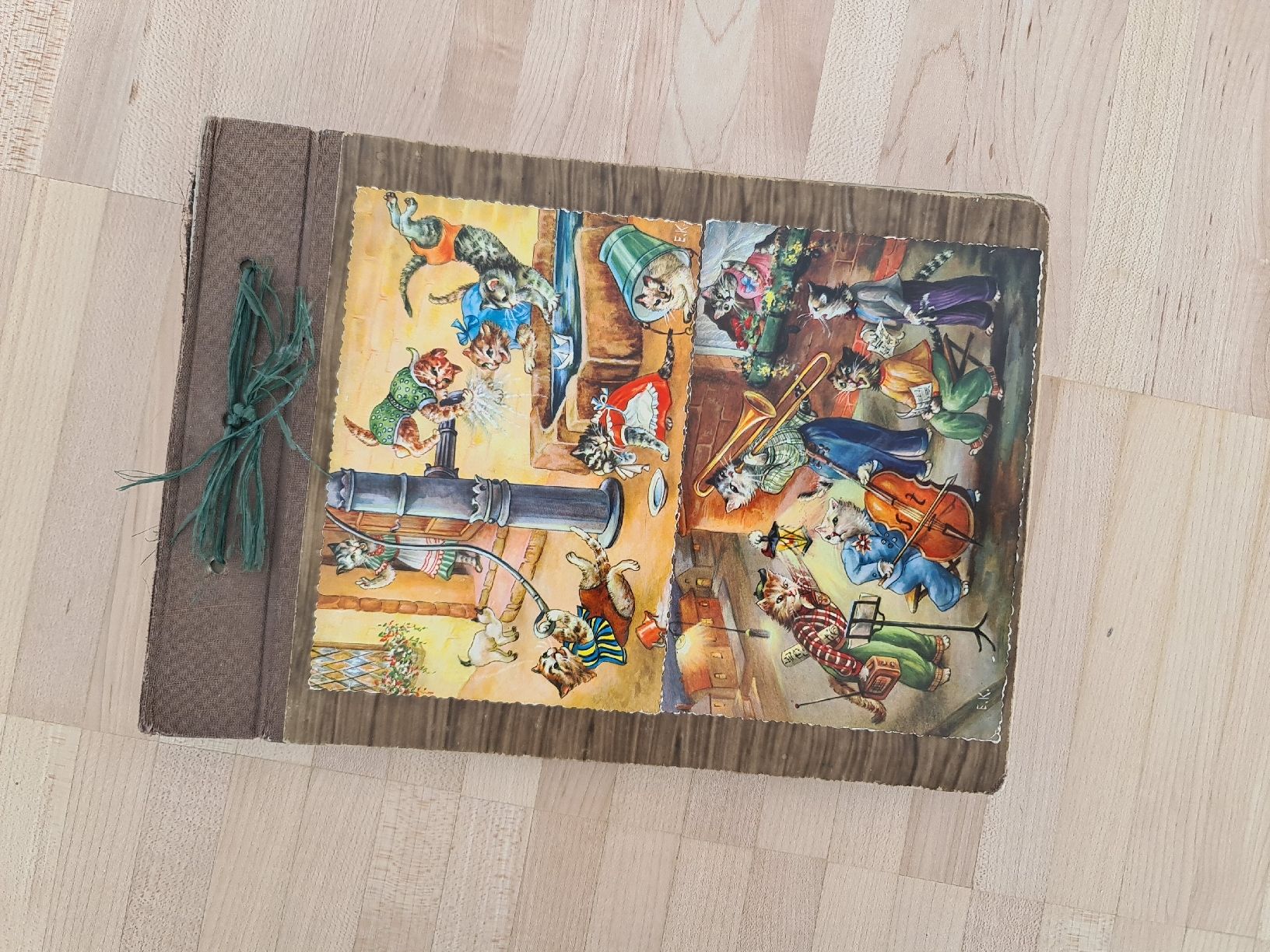 Album: Antikes Kartenalbum "Katzen" – Usato da Uster venduto da Cruleye 6