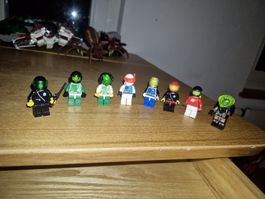 LEGO Classic Space & Blacktron Figuren Konvolut 8x