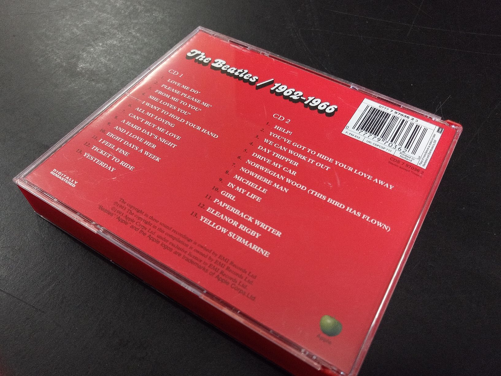 CDs: The Beatles 1962-1966 CD – Gebraucht aus Reiden von Zofi-Brocki 1