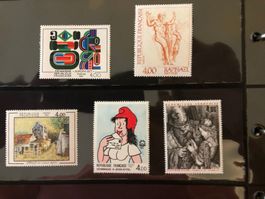 Musée imaginaire 1983 5 tableaux neufs**