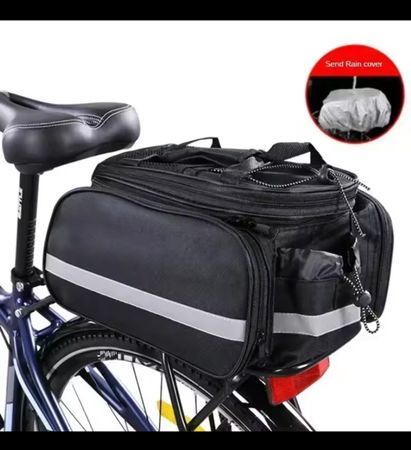 Fahrradtasche mit Regenschutz
