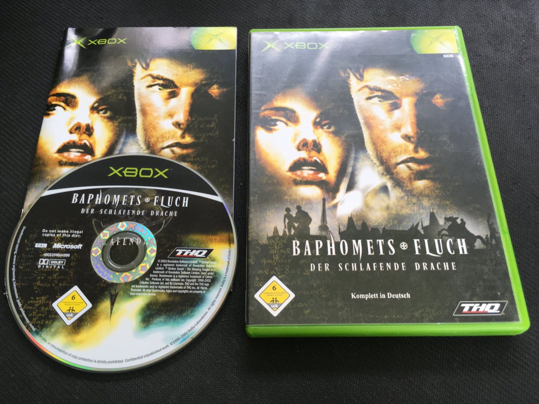 Microsoft Giochi: Baphomets Fluch - Xbox Game – Usato da St.Gallen venduto da Punktchen01