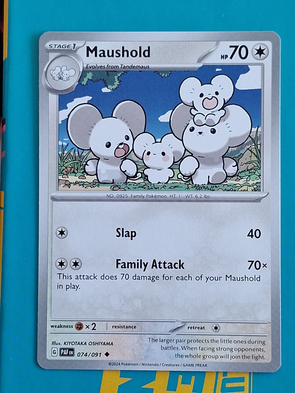 Pokémon Carte collezionabili: Maushold - Pokemon Paldean Fates – Usato da Altstätten SG venduto da GGsGameshop